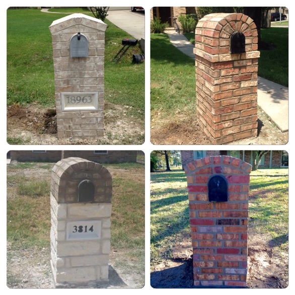 Brick Mailbox and Repair / Buzon de Ladrillo for sale in Houston, TX