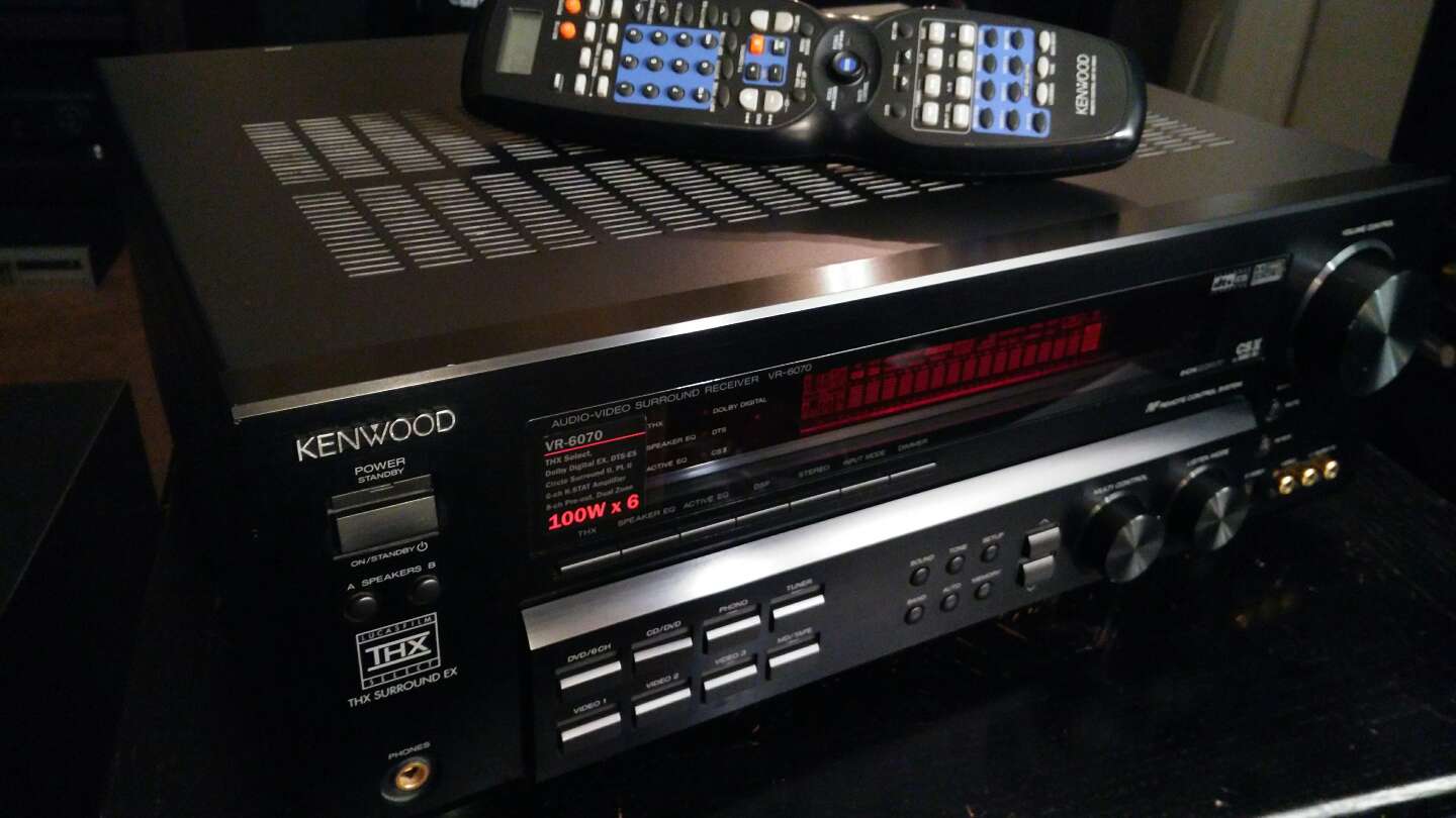Kenwood Vr 6070 Receiver manual