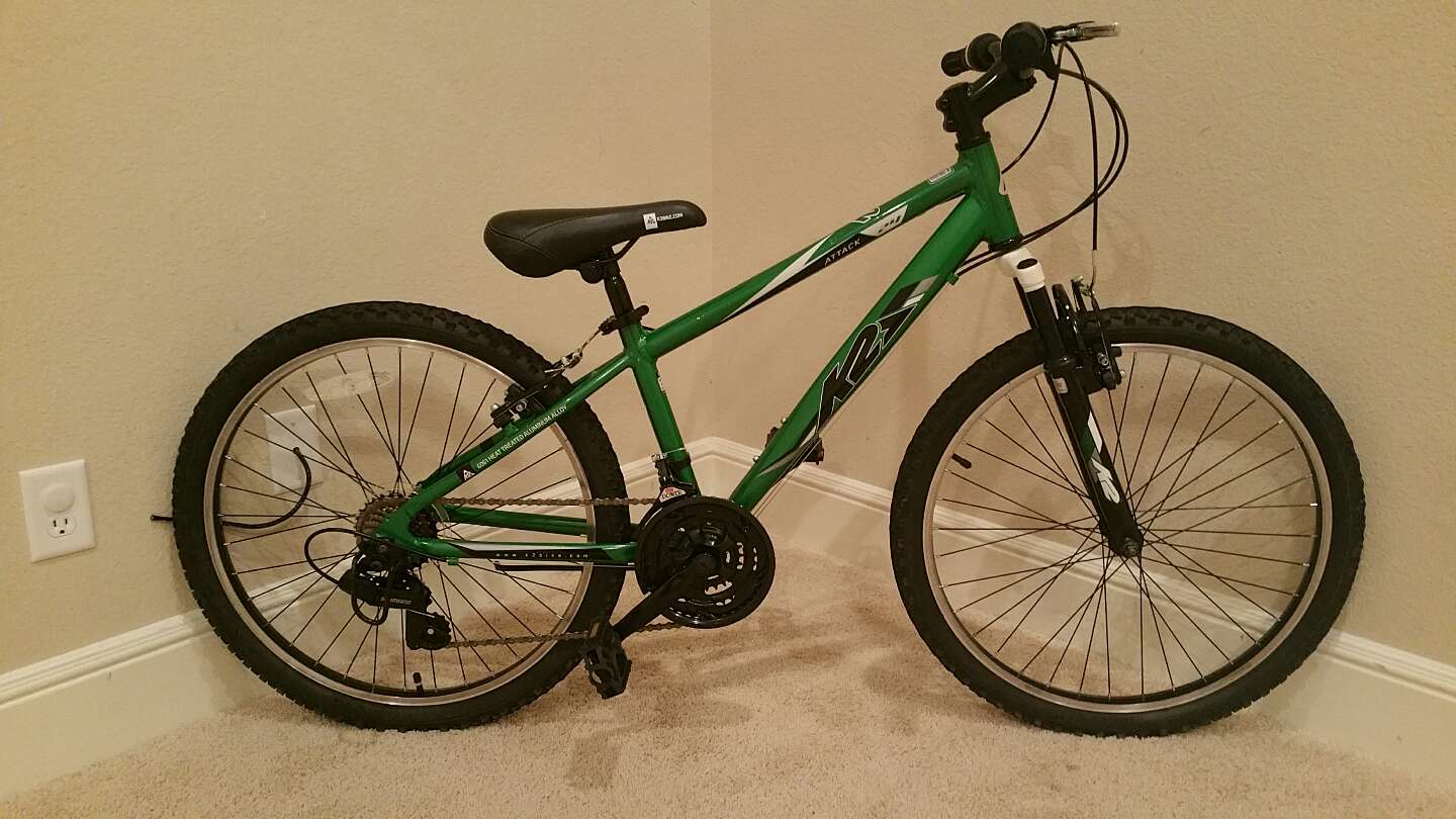 k2 24 inch mountain bike