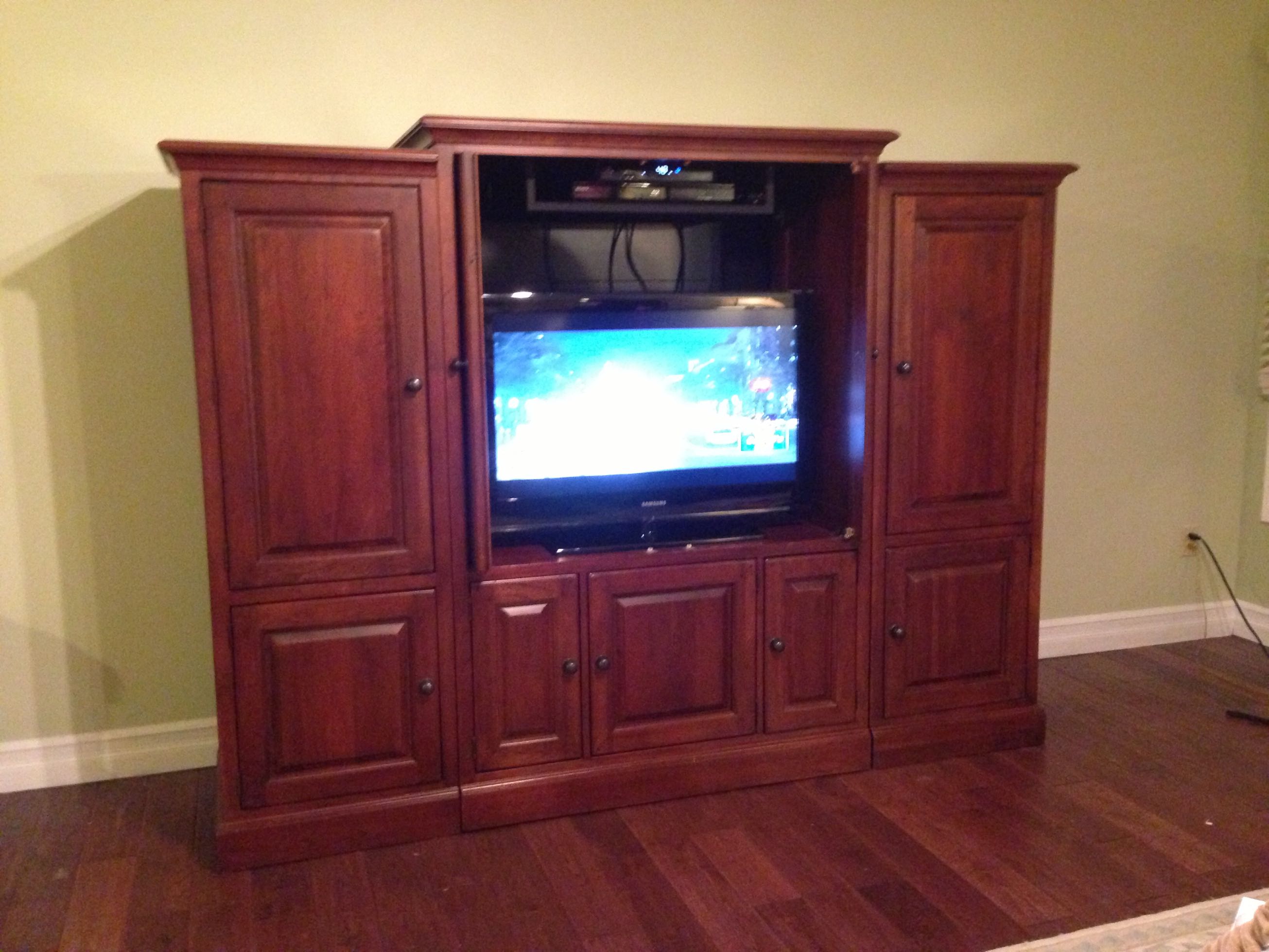 Bob Timberlake Lexington Cherry Wood Entertainment Center for sale in