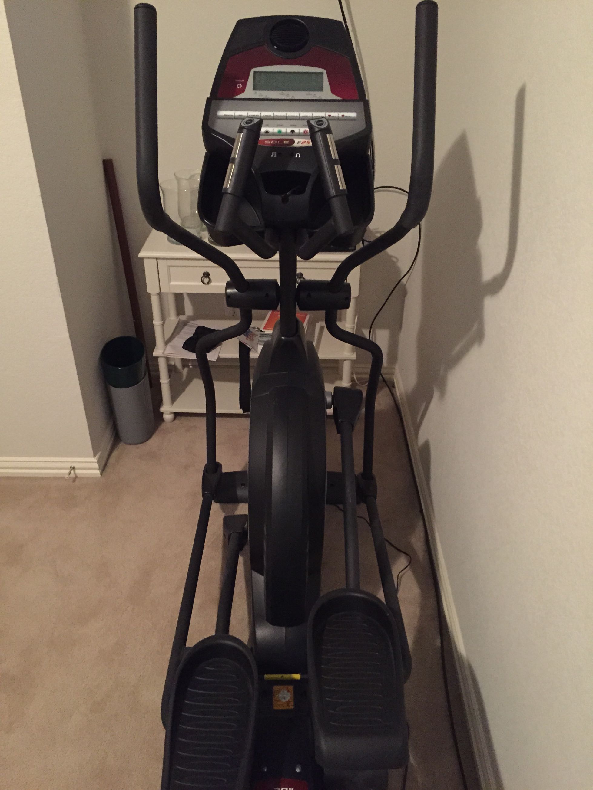 Sole E25 Elliptical, used less than 18 hours for sale in Allen, TX