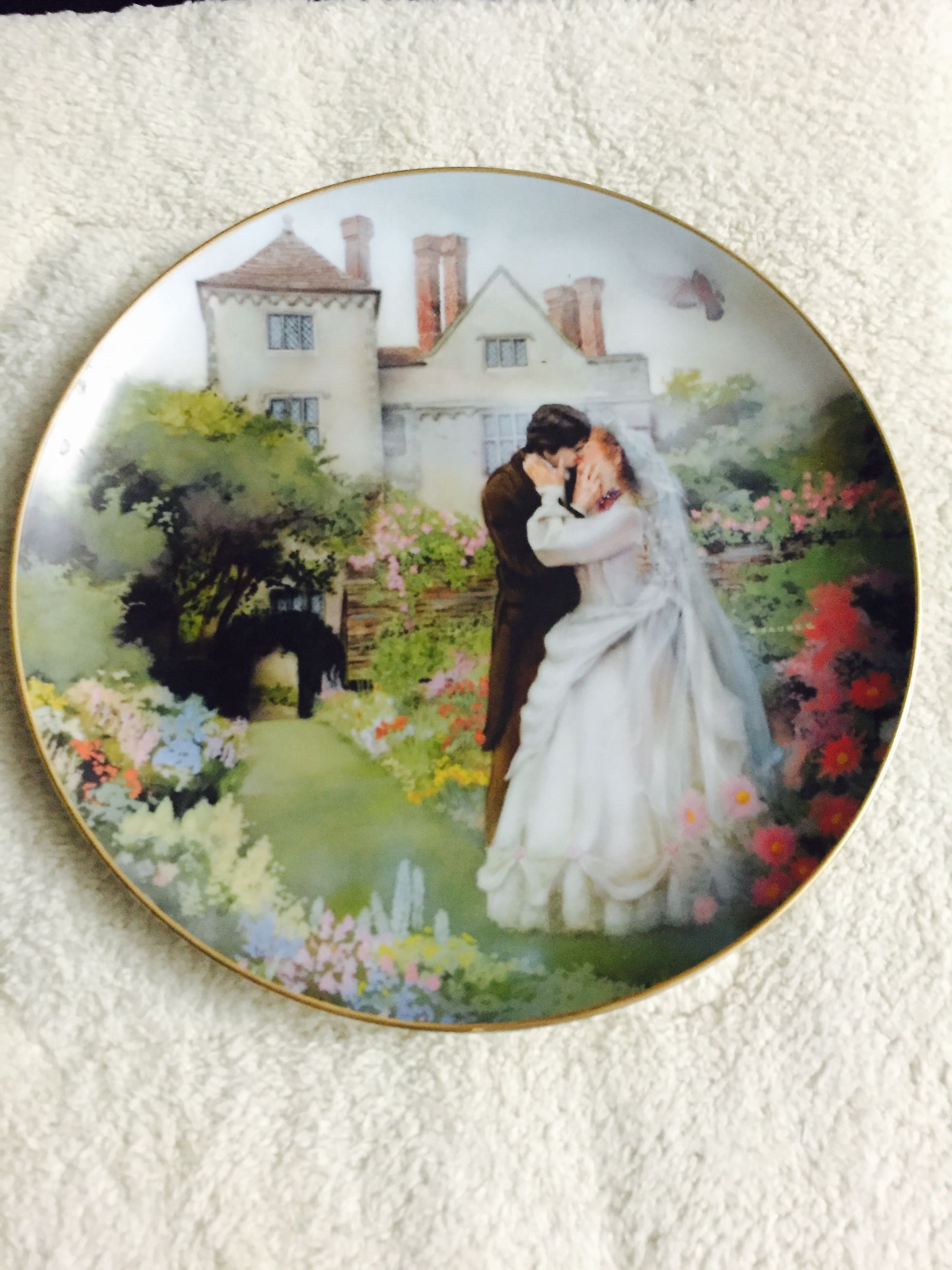 Collectible Rob Sauber "The Wedding" Plate for sale in Birmingham, MI