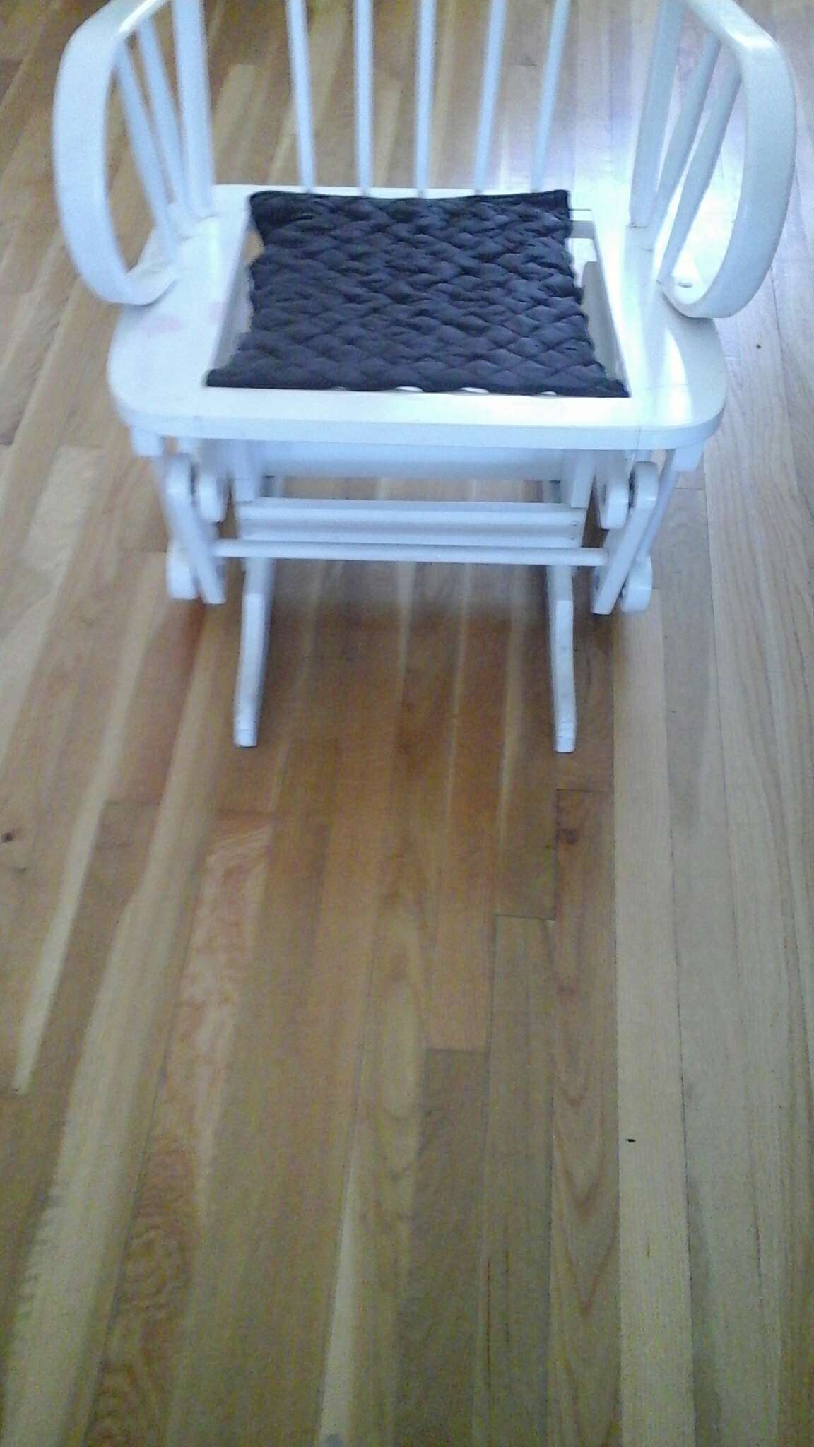 White tuscany rocking chair glider made in canada for sale in Revere