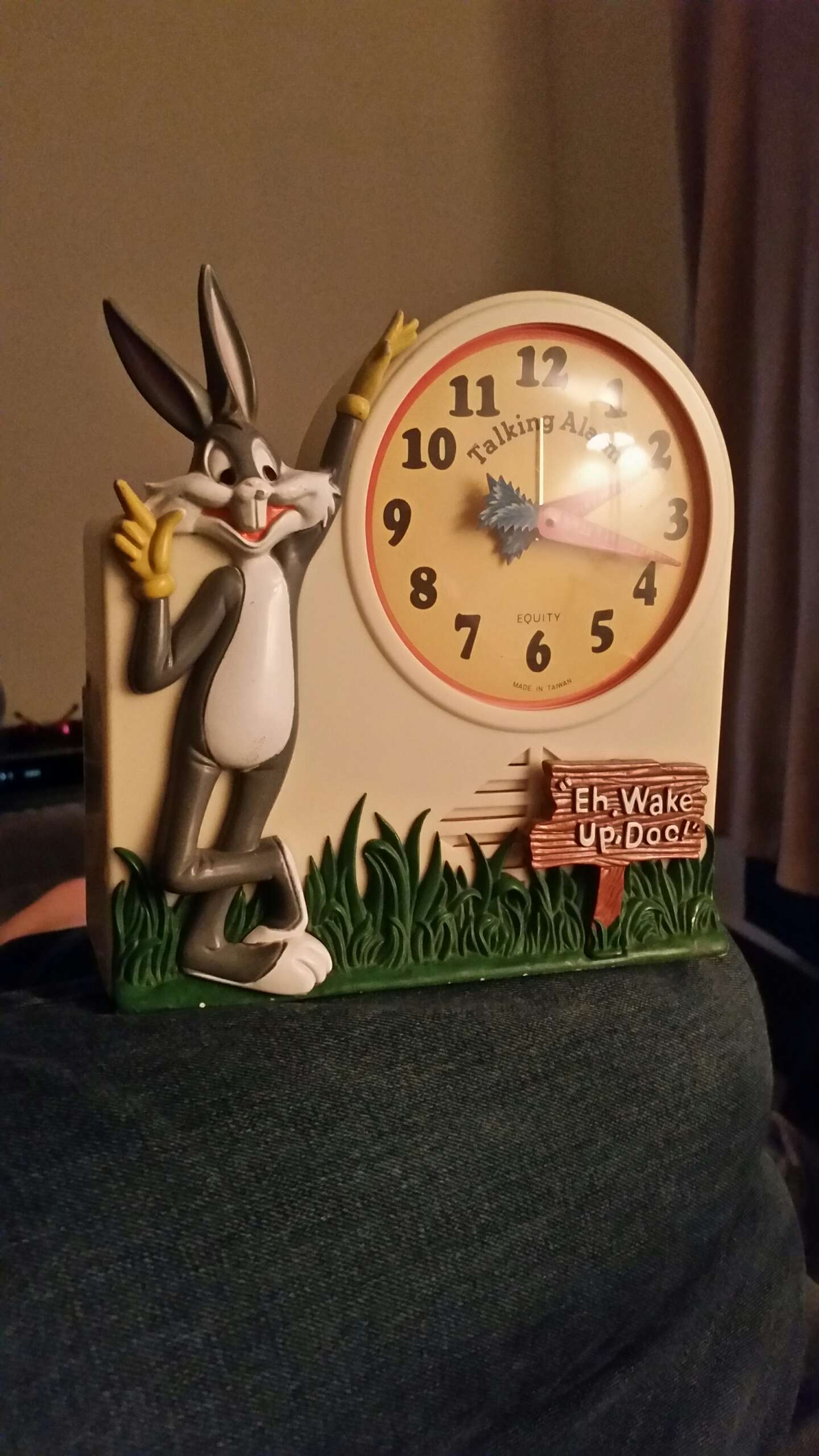 1974 Janex Corp Bugs Bunny Talking Alarm Clock for sale in Auburn, IN