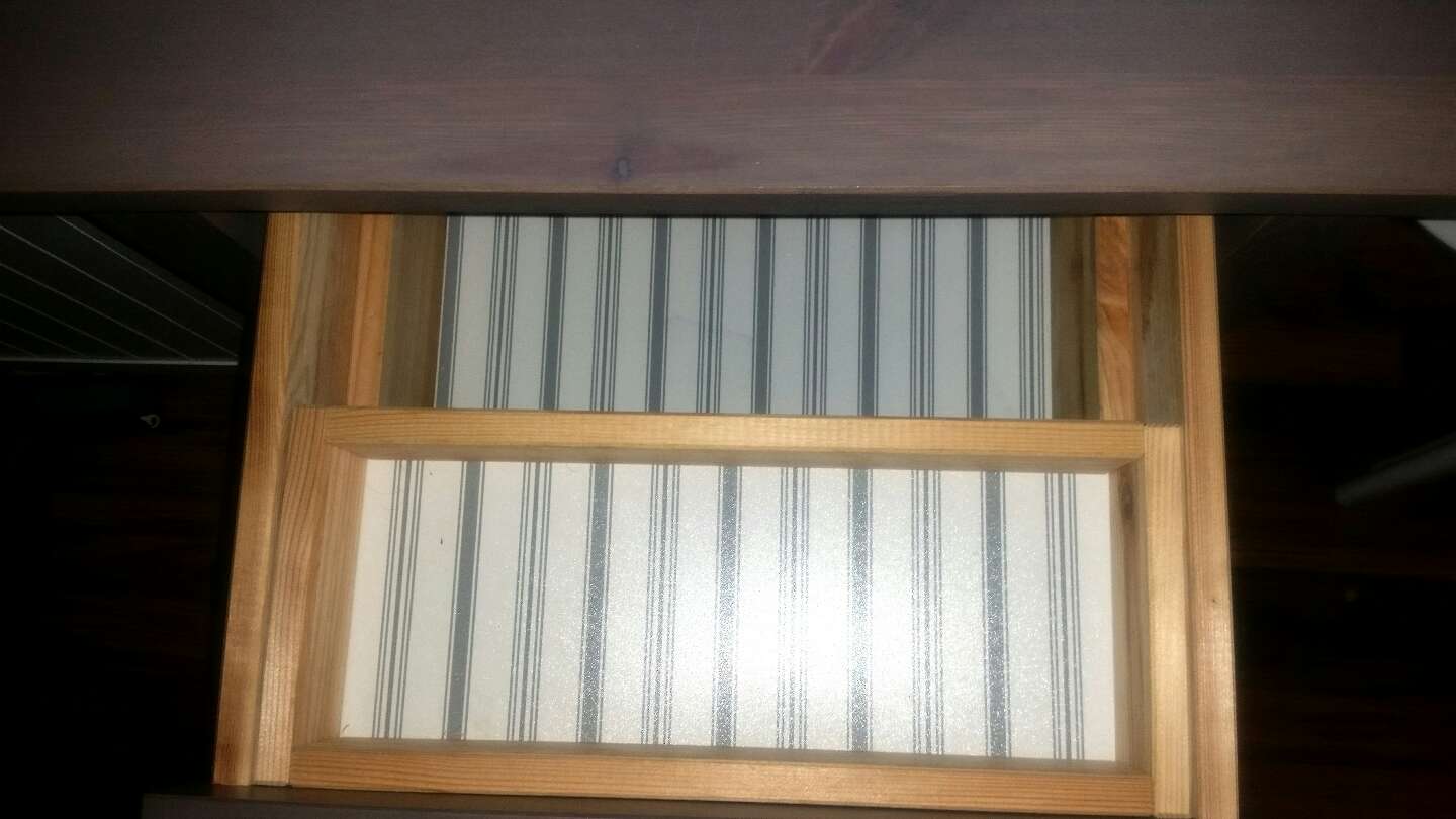 IKEA HEMNES 2 Drawer Nightstand Gray Brown (Discontinued/Limited Time