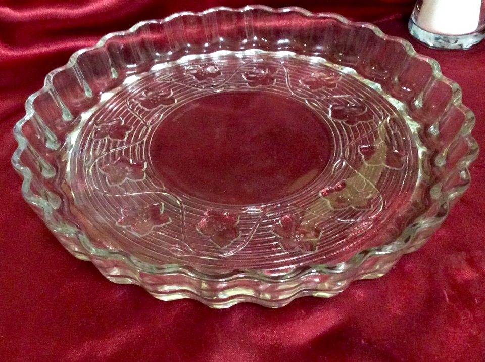 Vtg flower bakeware Clear glass oven proof set for sale in Garden Grove