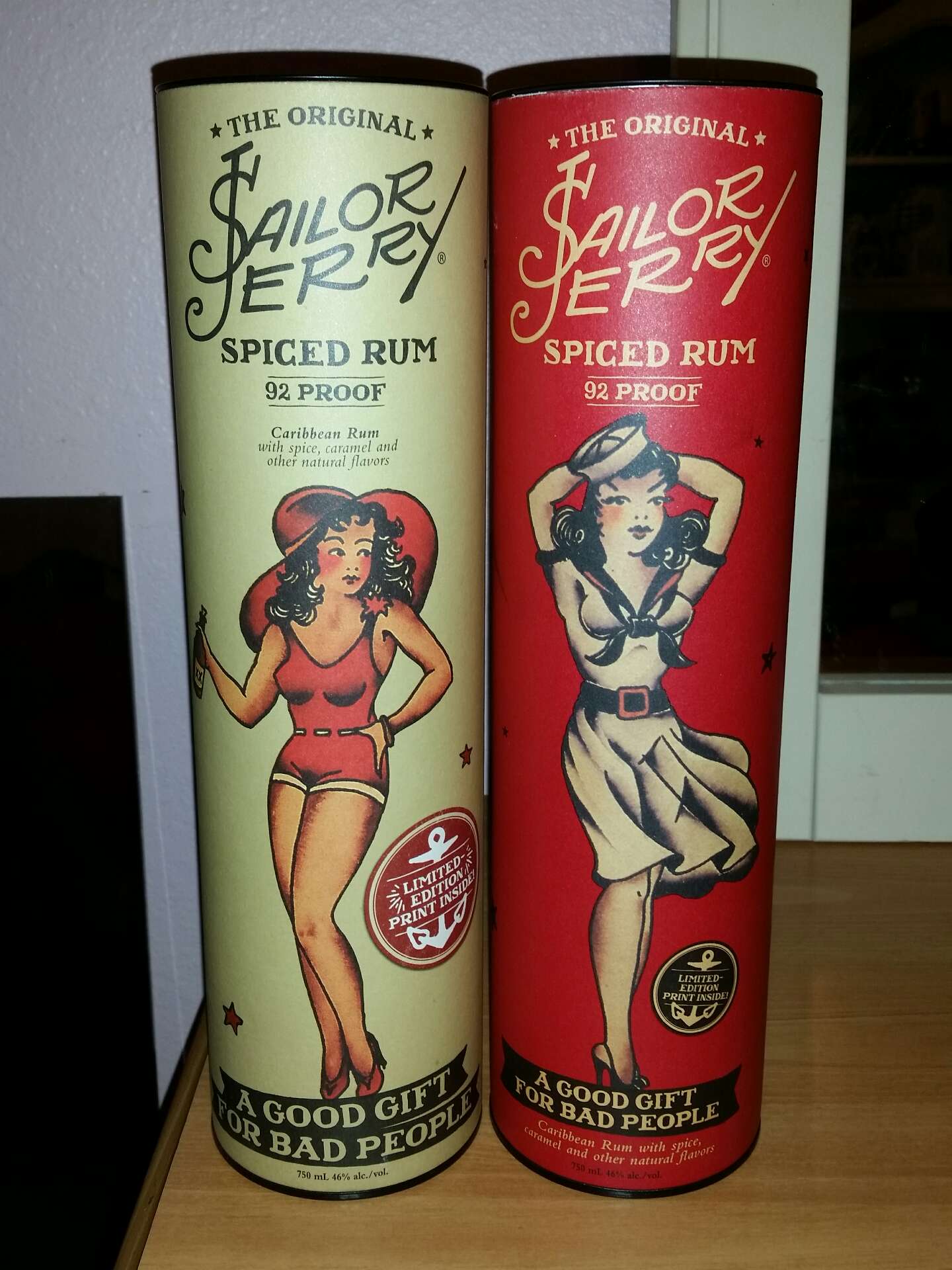 Sailor Jerry Limited Edition Canisters, 1 poster for sale in Sachse, TX ...