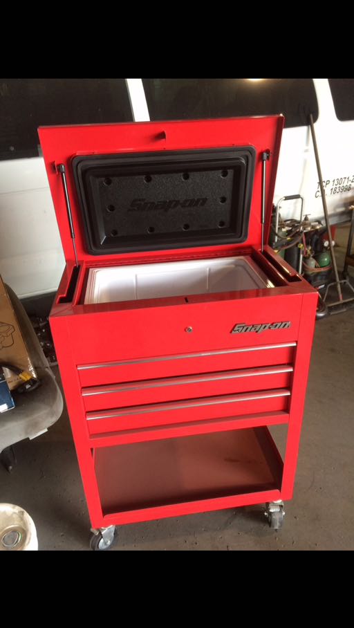SnapOn tool Cart cooler for sale in Los Angeles, CA 5miles Buy and Sell