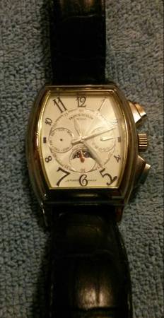 Auth franck muller geneve no 344 men's watch (rare) for sale in Dallas ...