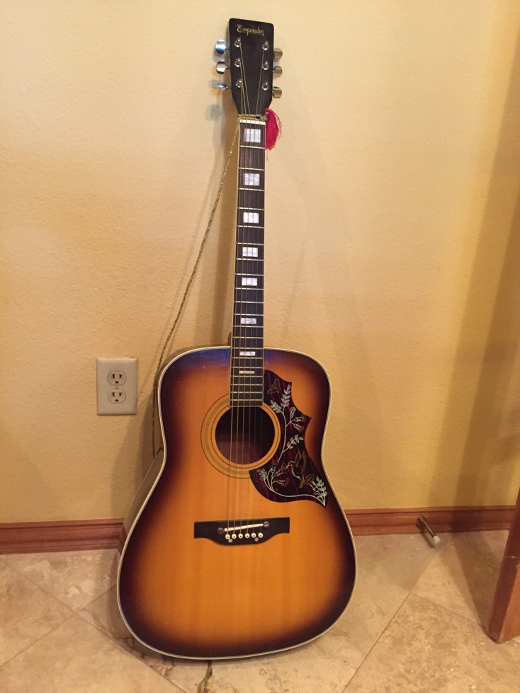 Vintage Emperador Acoustic Guitar for sale in Coppell, TX - 5miles: Buy ...