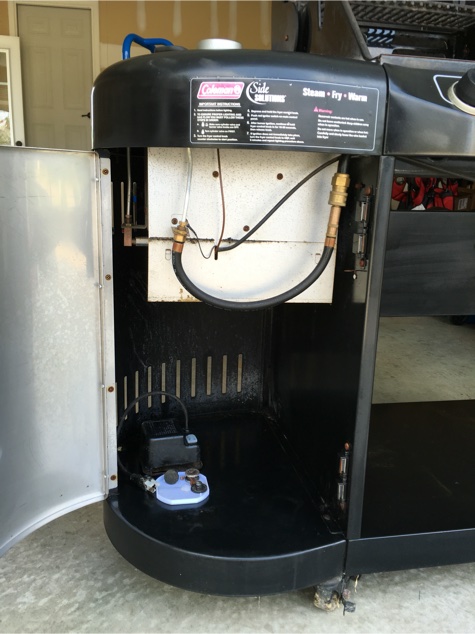 gas grills with deep fryer