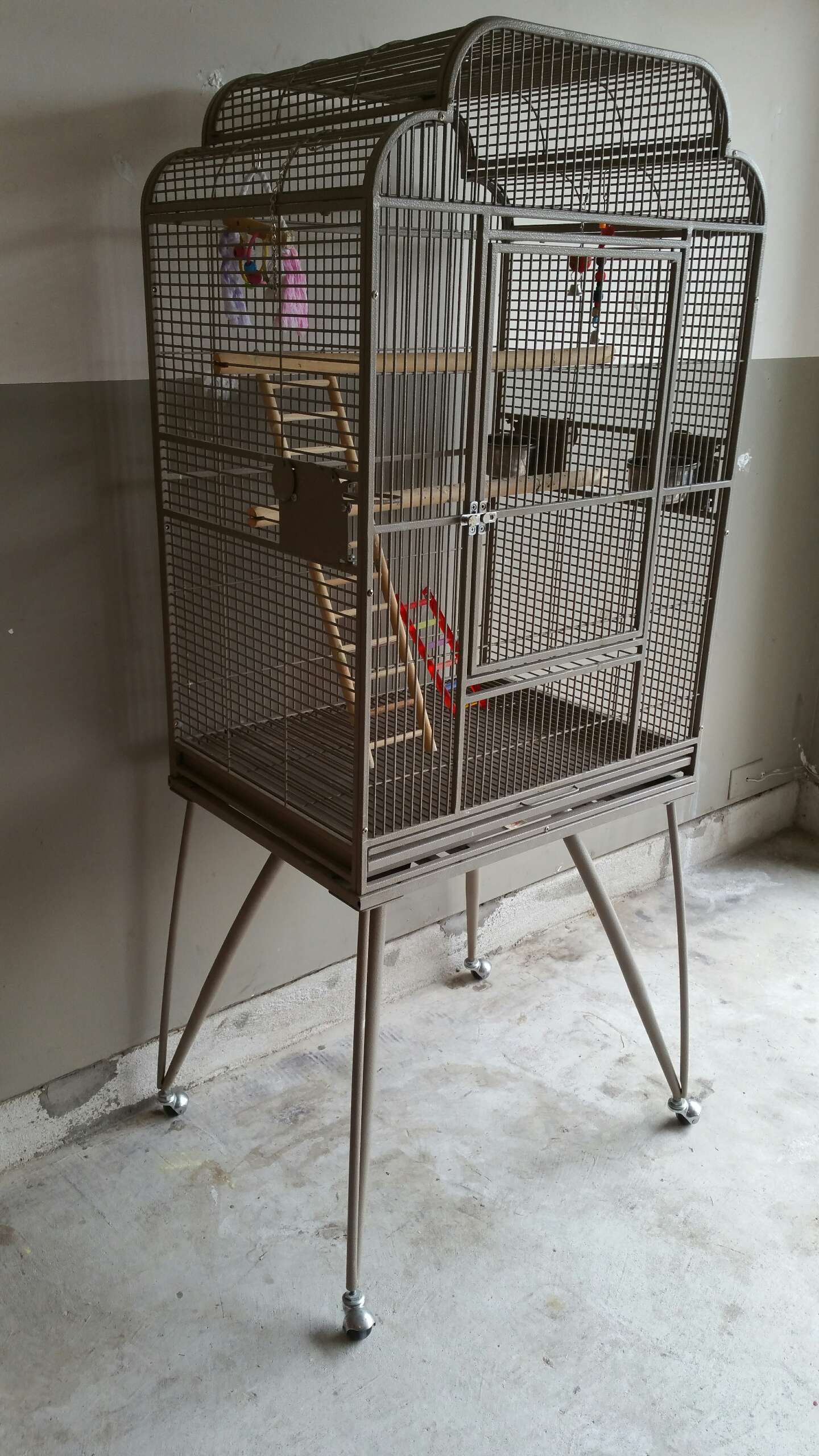 Large Parrot Bird Cage With Stand For Sale In Spring TX 5miles Buy   1470682180 