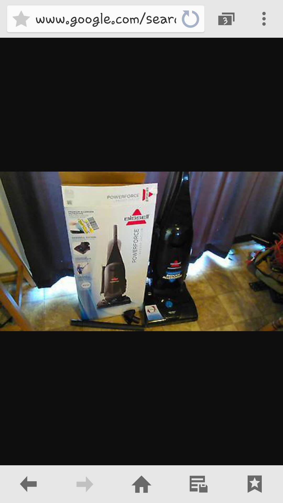 Bissell Powerforce Bagged Vacuum with Febreze, 1398 for sale in Austin