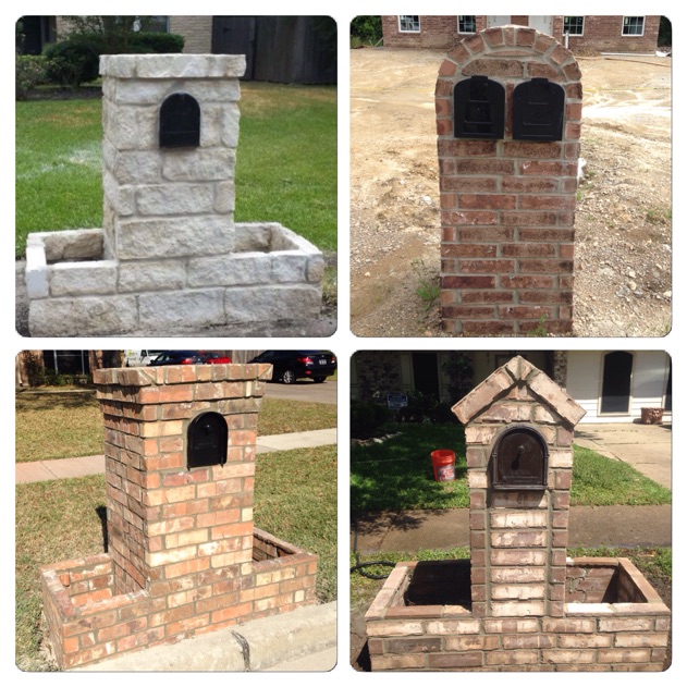 Brick Mailbox and Repair / Buzon de Ladrillo for sale in Houston, TX