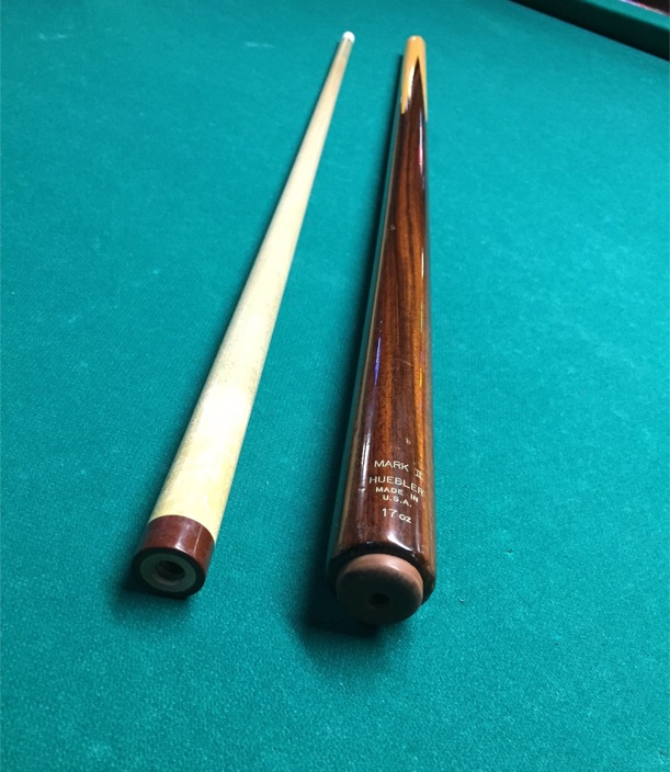 Vintage Huebler AS-H1 sneaky Pete cue retired in good condition ! for ...