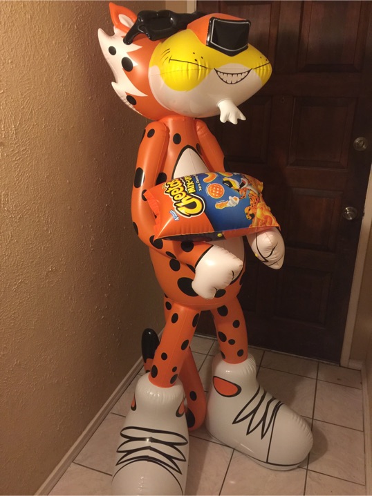 stuffed chester cheetah