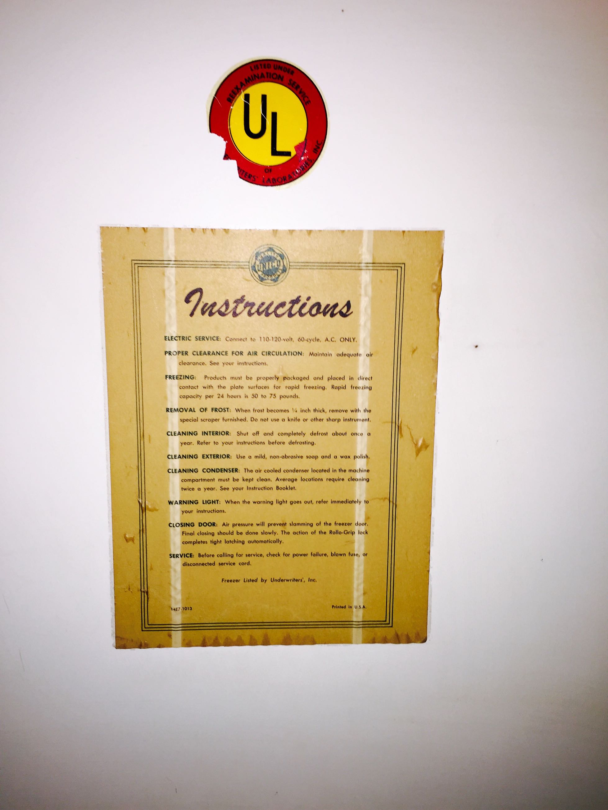 Unico 1950's vintage freezer for sale in Anaheim, CA 5miles Buy and Sell