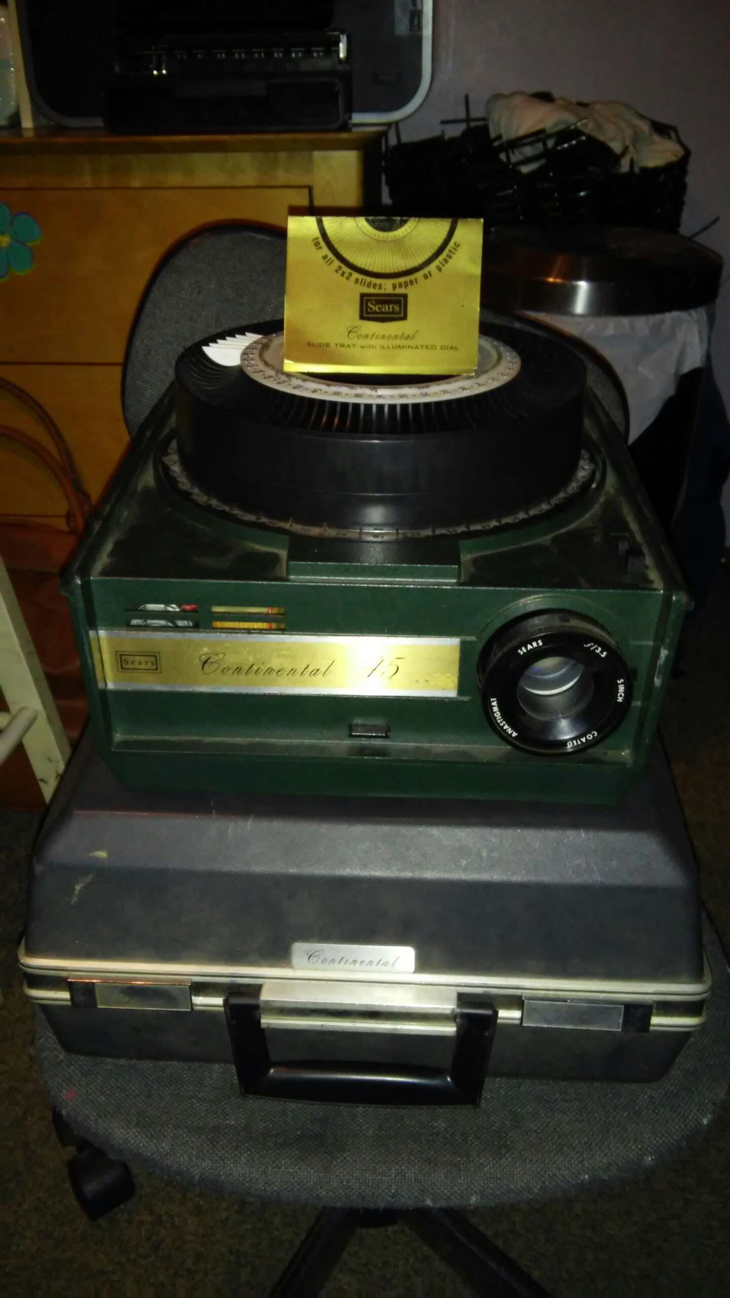SEARS CONTINENTAL 45 CAROUSEL SLIDE PROJECTOR for sale in Inver Grove