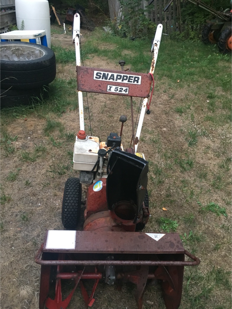 Snapper I524 Snowblower 2stage with electric start for sale in