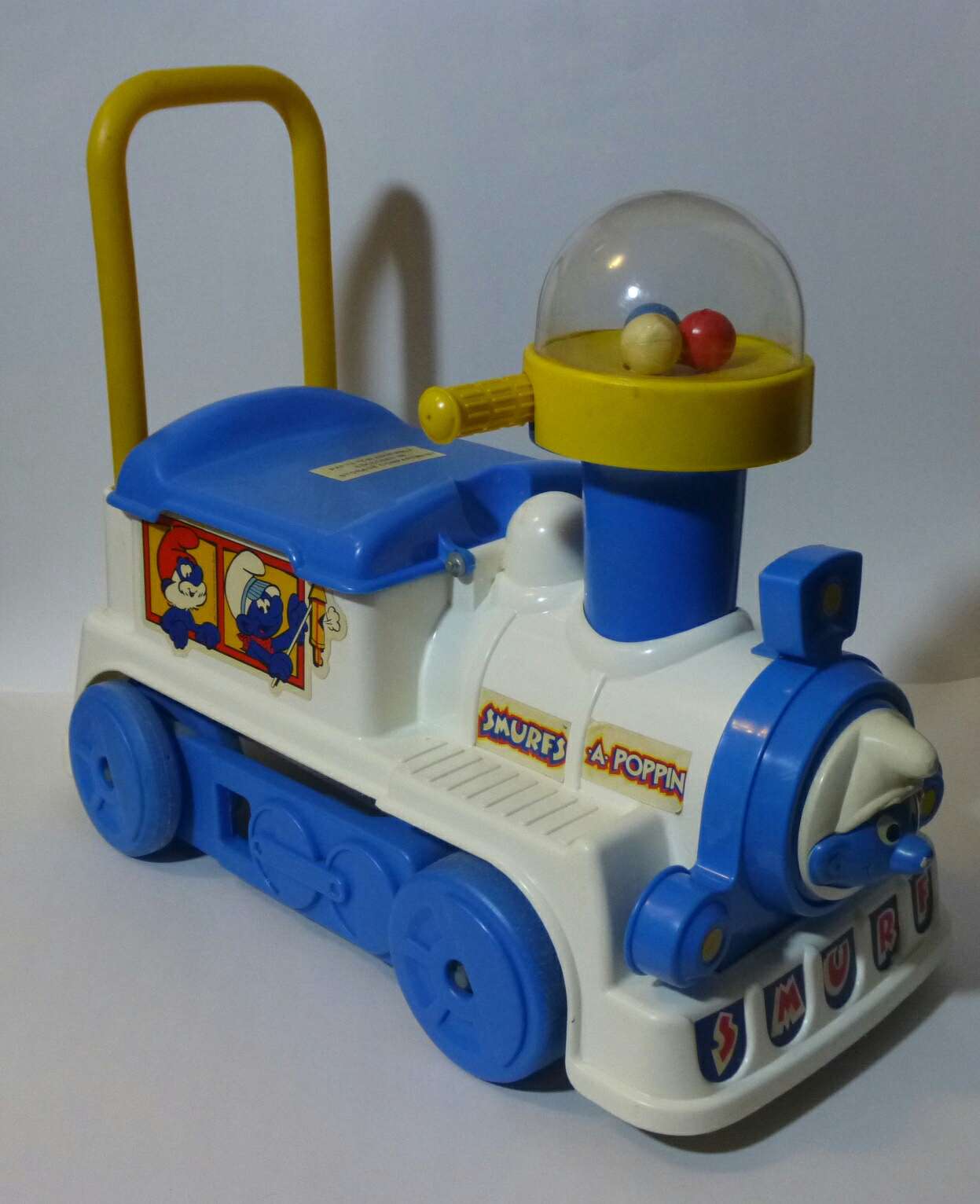 *Rare* Vintage 1982 Smurfs-A-Poppin Ride on Train Toy By Coleco for ...