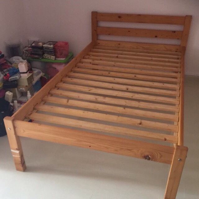 Super Single Wooden Bed Frame Singapore Image Décor And Bed Frames Furniture Singapore Home And Decor
