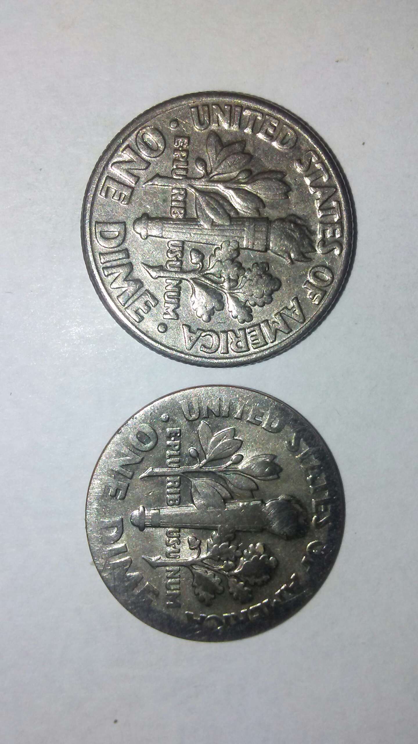 2000 D Roosevelt Dime on Foreign Copper Planchet for sale in Mesquite