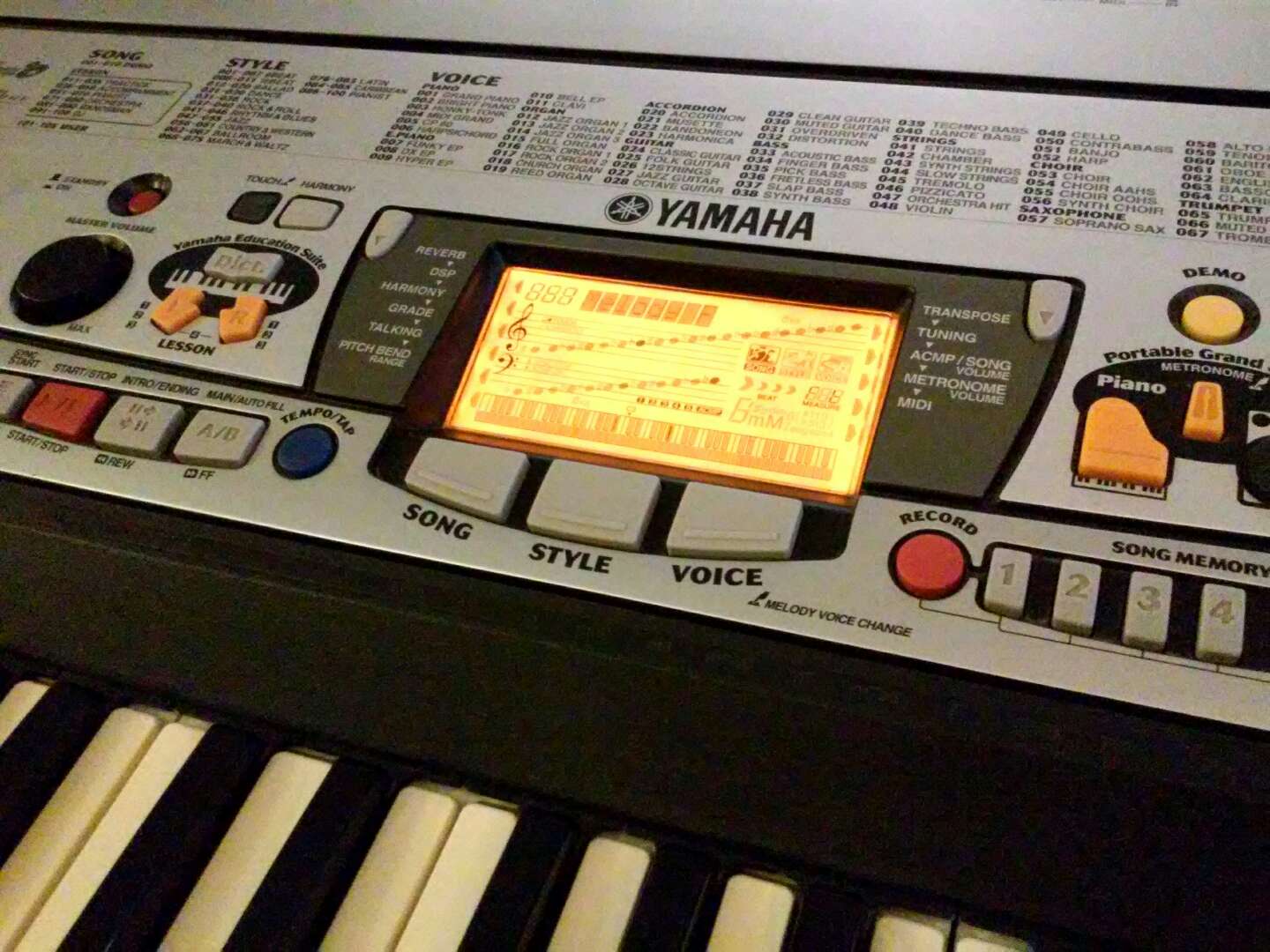 PSRGX76 KEYBOARD YAMAHA for sale in Gardena, CA 5miles Buy and Sell