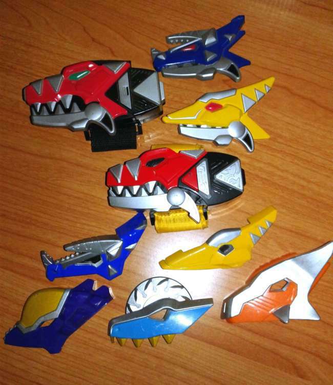 Super Sentai Abaranger Power Rangers Dino Thunder Morpher for sale in ...