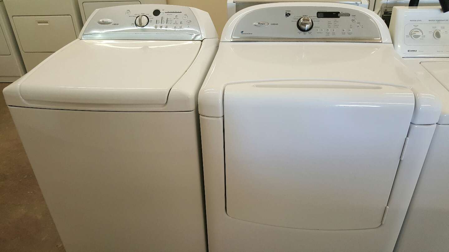 Whirlpool Cabrio Washer and Dryer Set for sale in The Colony, TX