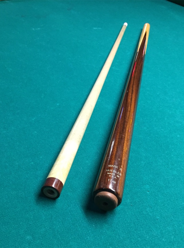 Vintage Huebler AS-H1 sneaky Pete cue retired in good condition ! for ...