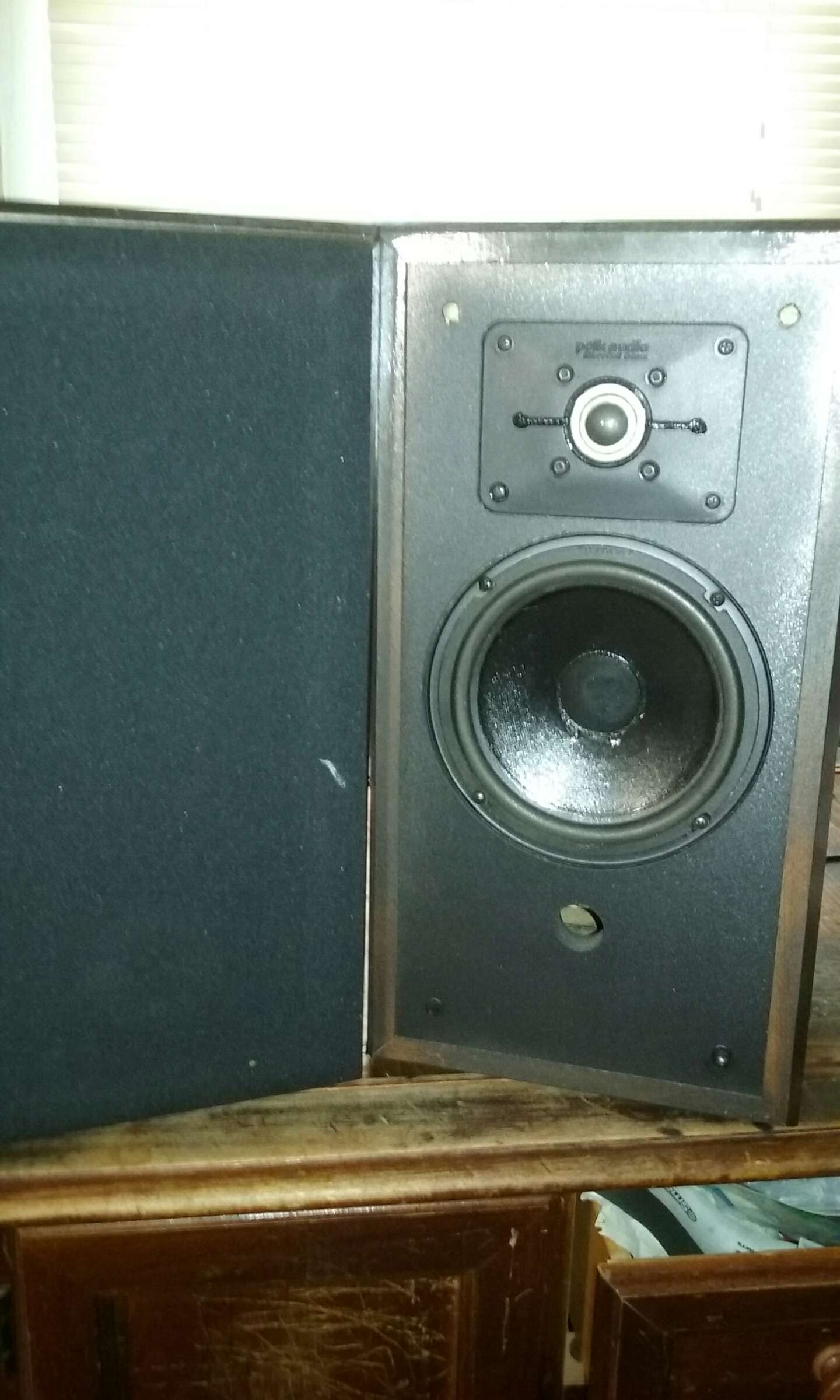 polk audio monitor 4.5 bookshelf 2 way speakers