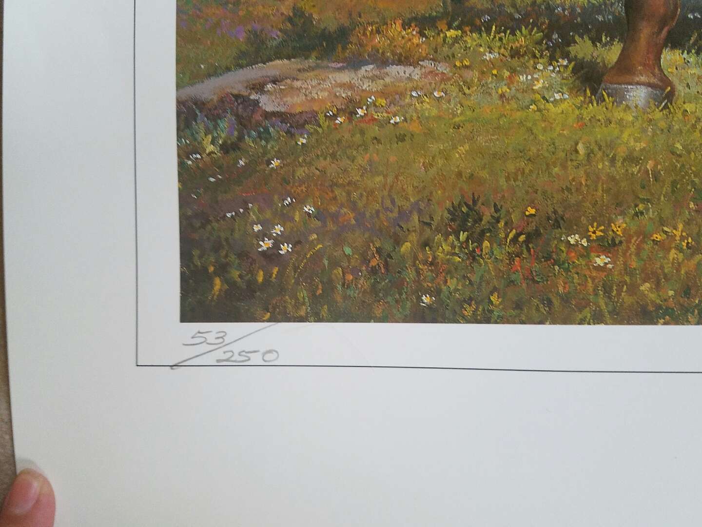 Signed and numbered orren mixer painting for sale in Fort Worth, TX