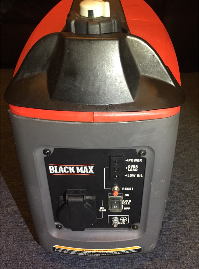 BLACK MAX Digital Inverter Generator BMi1000/ Gas Powered for sale in