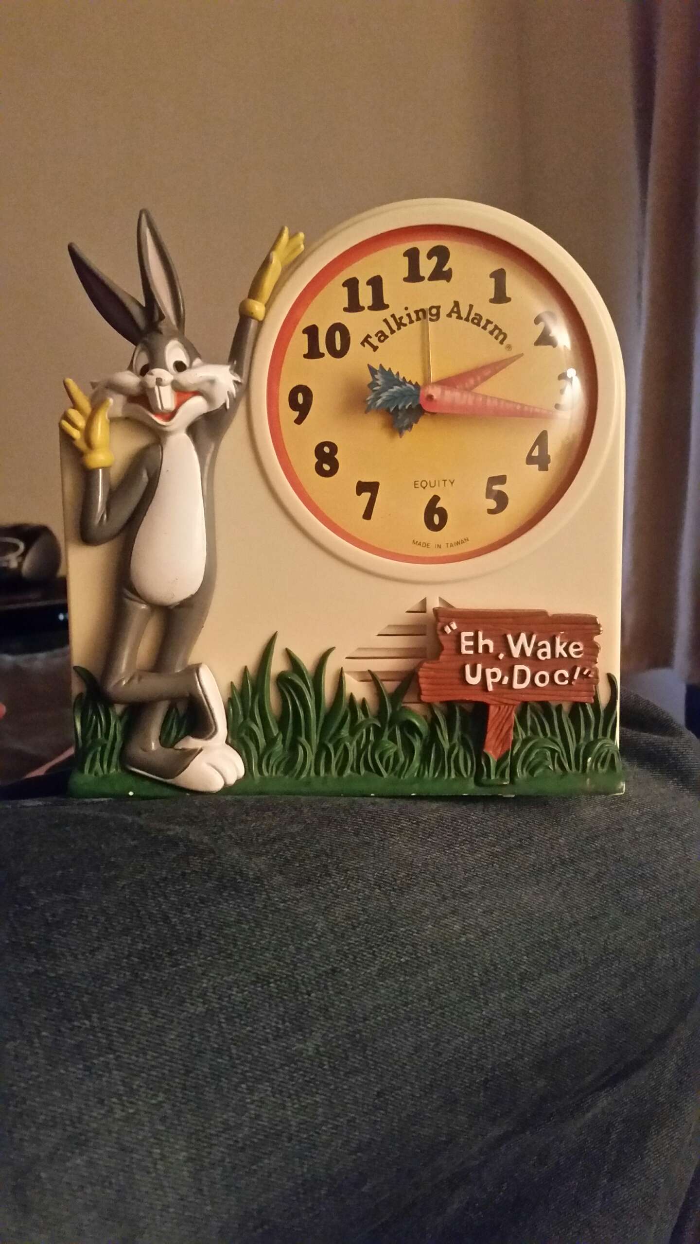 1974 Janex Corp Bugs Bunny Talking Alarm Clock for sale in Auburn, IN