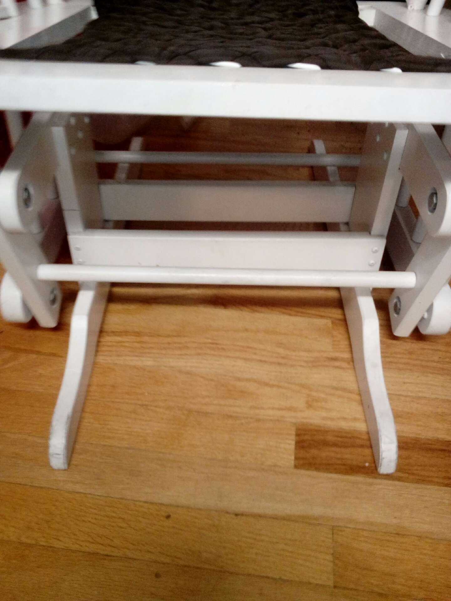 White tuscany rocking chair glider made in canada for sale in Revere