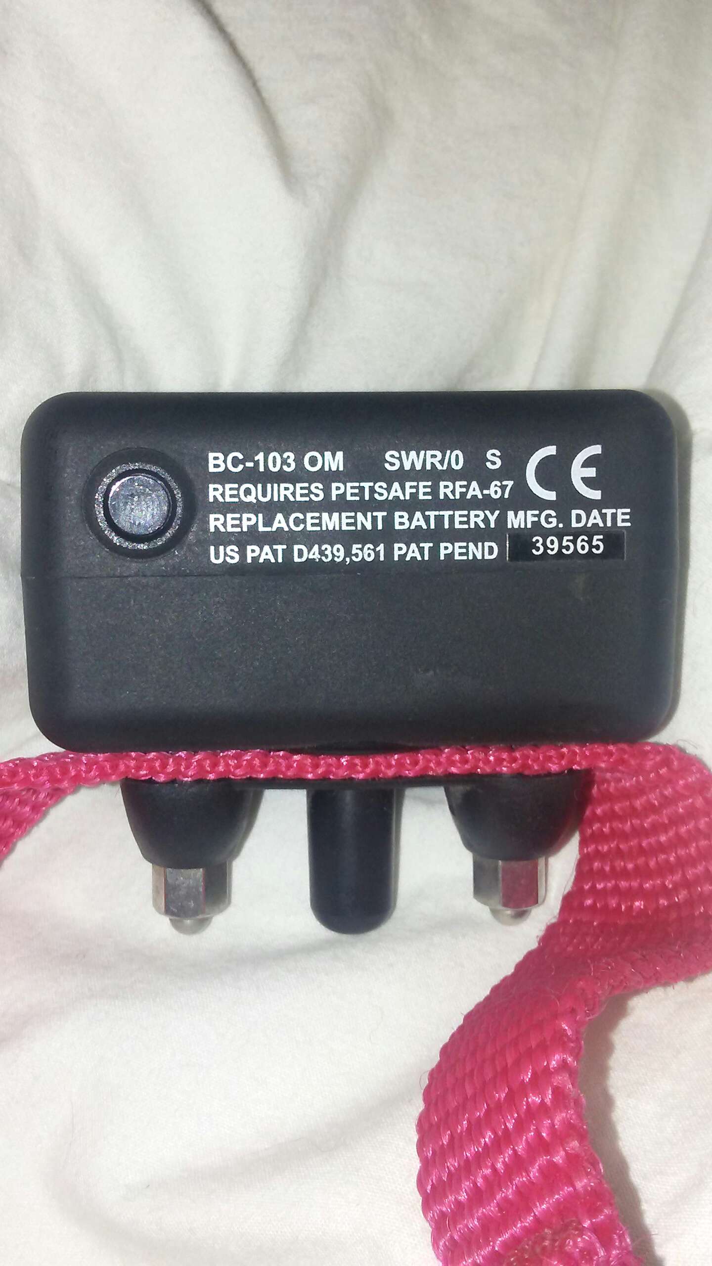 PetSafe BC103 OM SWR/0 Bark Control Collar Receiver for sale in