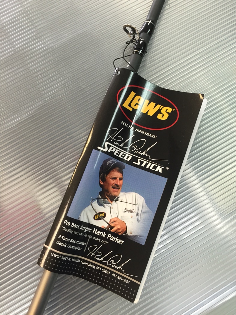 lew's hank parker speed stick combo