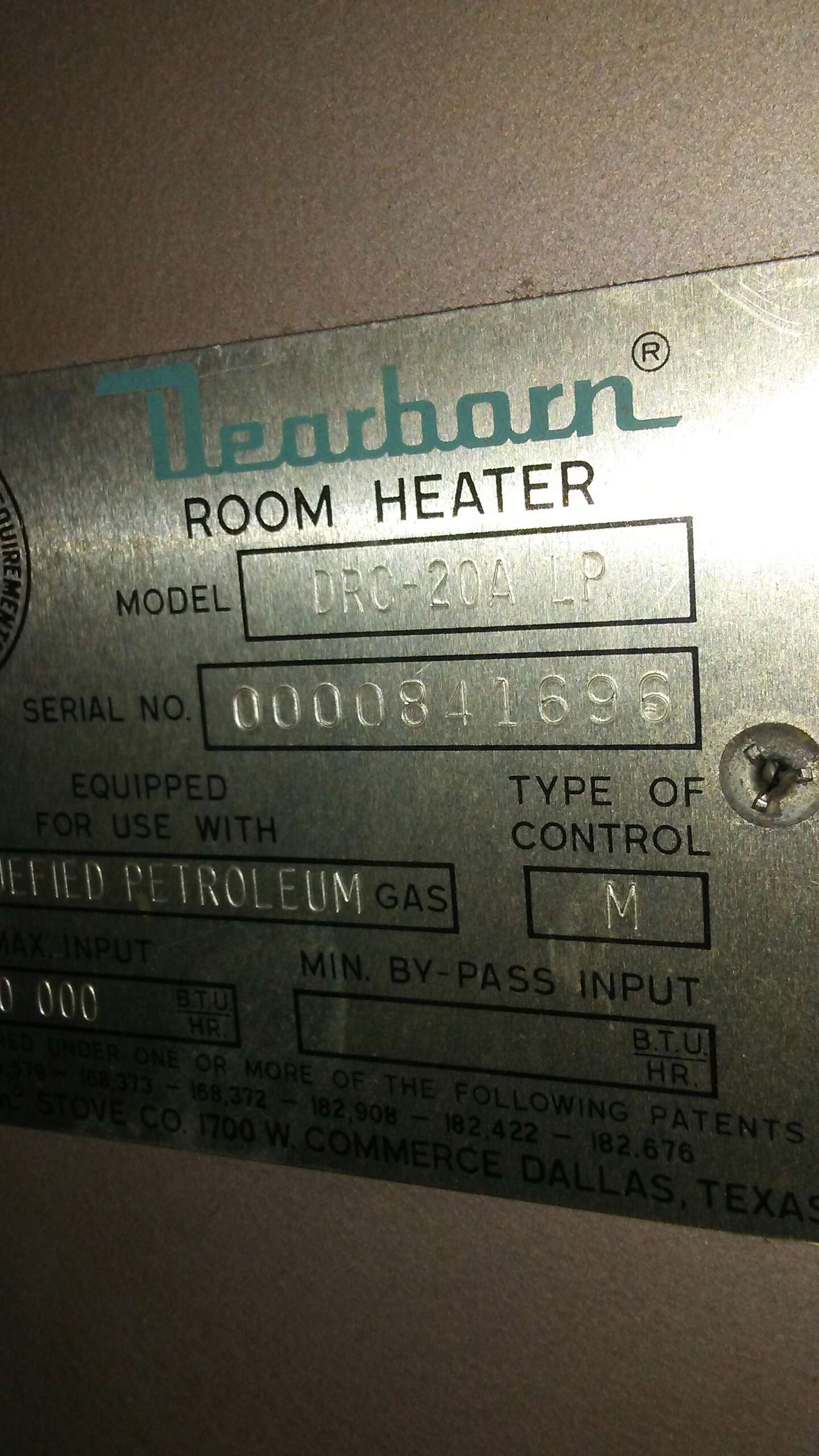 Dearborn heater for sale in Fort Worth, TX 5miles Buy and Sell