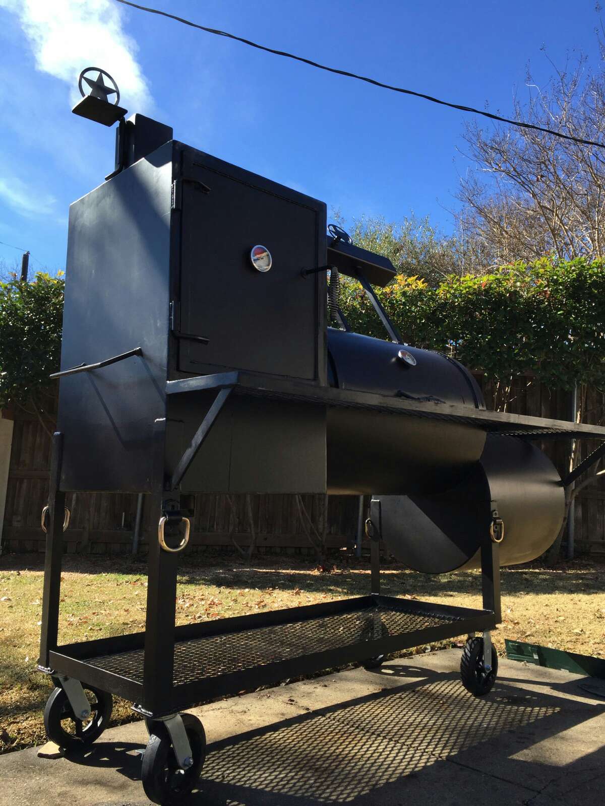 Pits By Hugo® Custom Built Bbq Pit Offset Smoker Grill Asador For