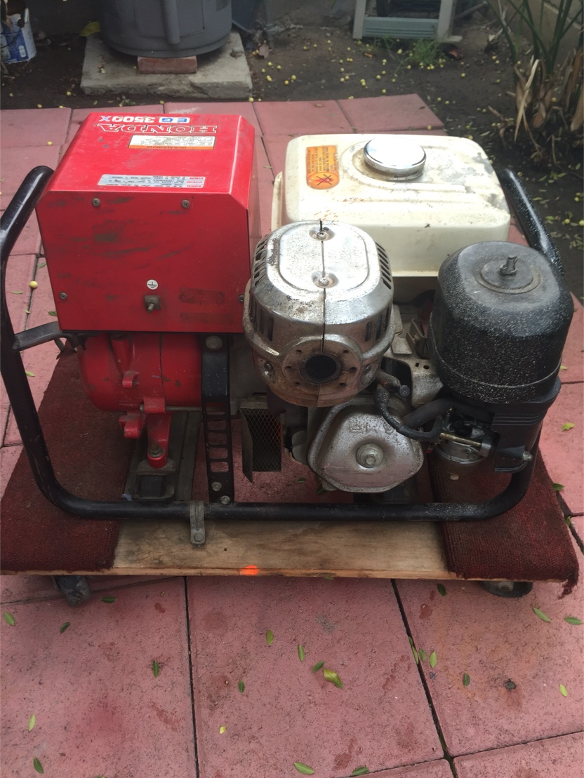 HONDA GENERATOR EG 3500X EXCELLENT WORKING CONDITION for sale in La ...