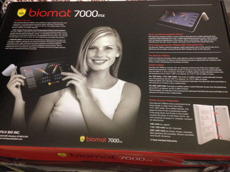 Professional AMETHYST BIOMAT (BBB) BIOMAT 7000 RICHWAY for sale in