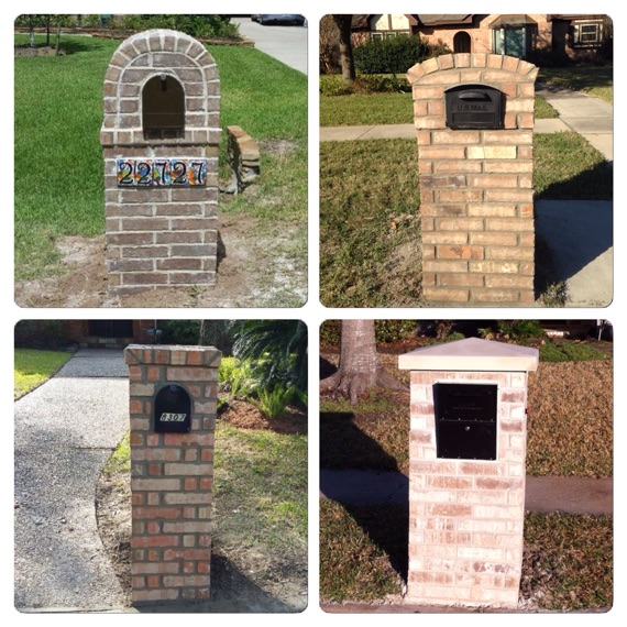 Brick Mailbox and Repair / Buzon de Ladrillo for sale in Houston, TX