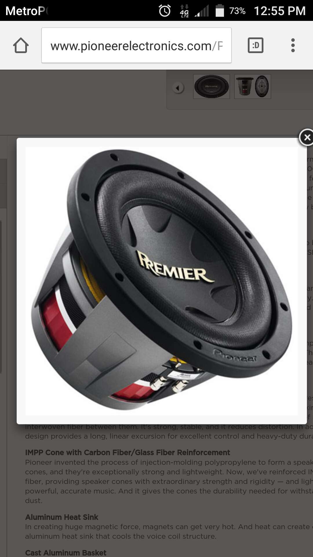 pioneer premier 12 3000 watt