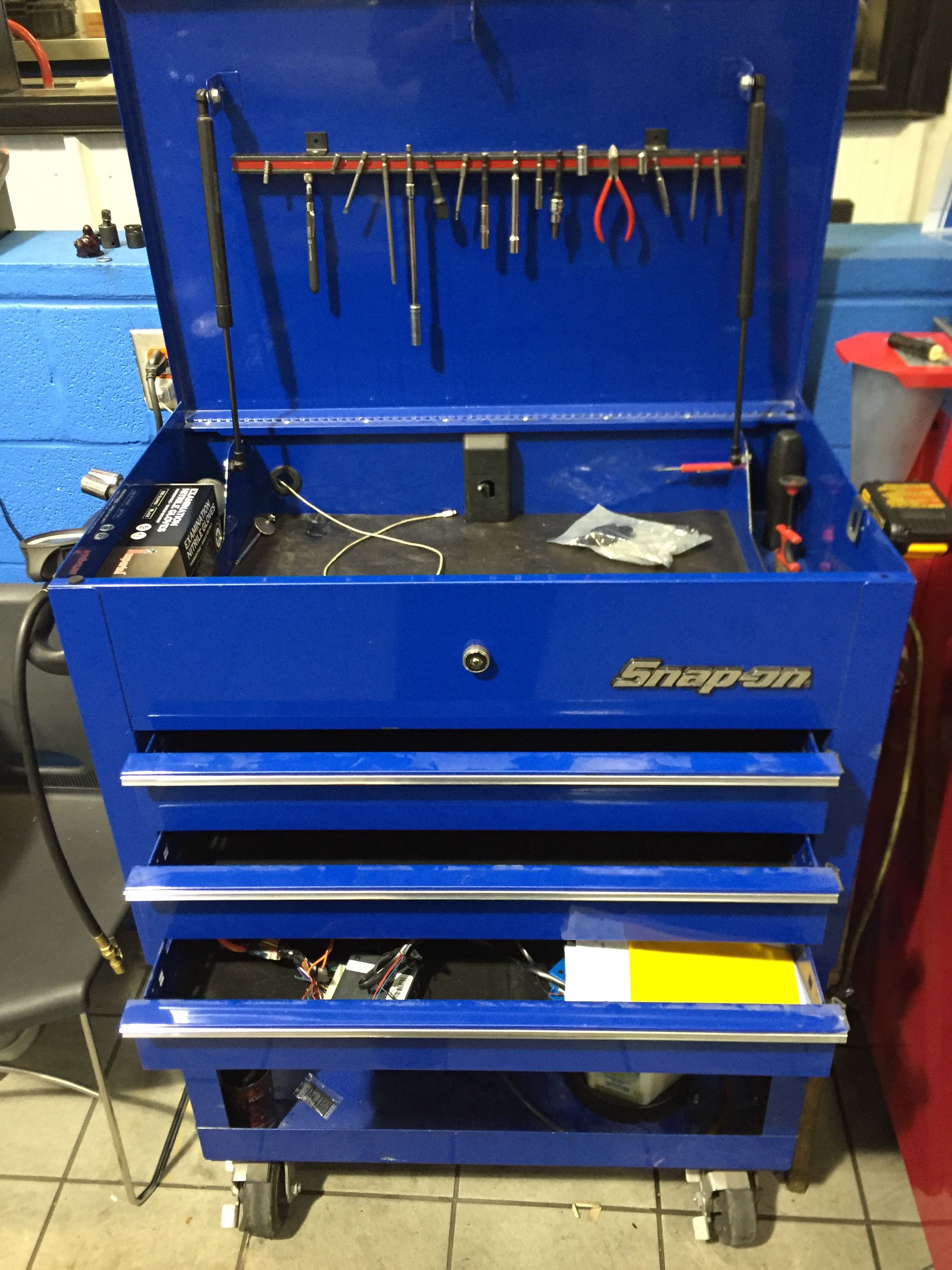 snap on and mac tool cart for sale