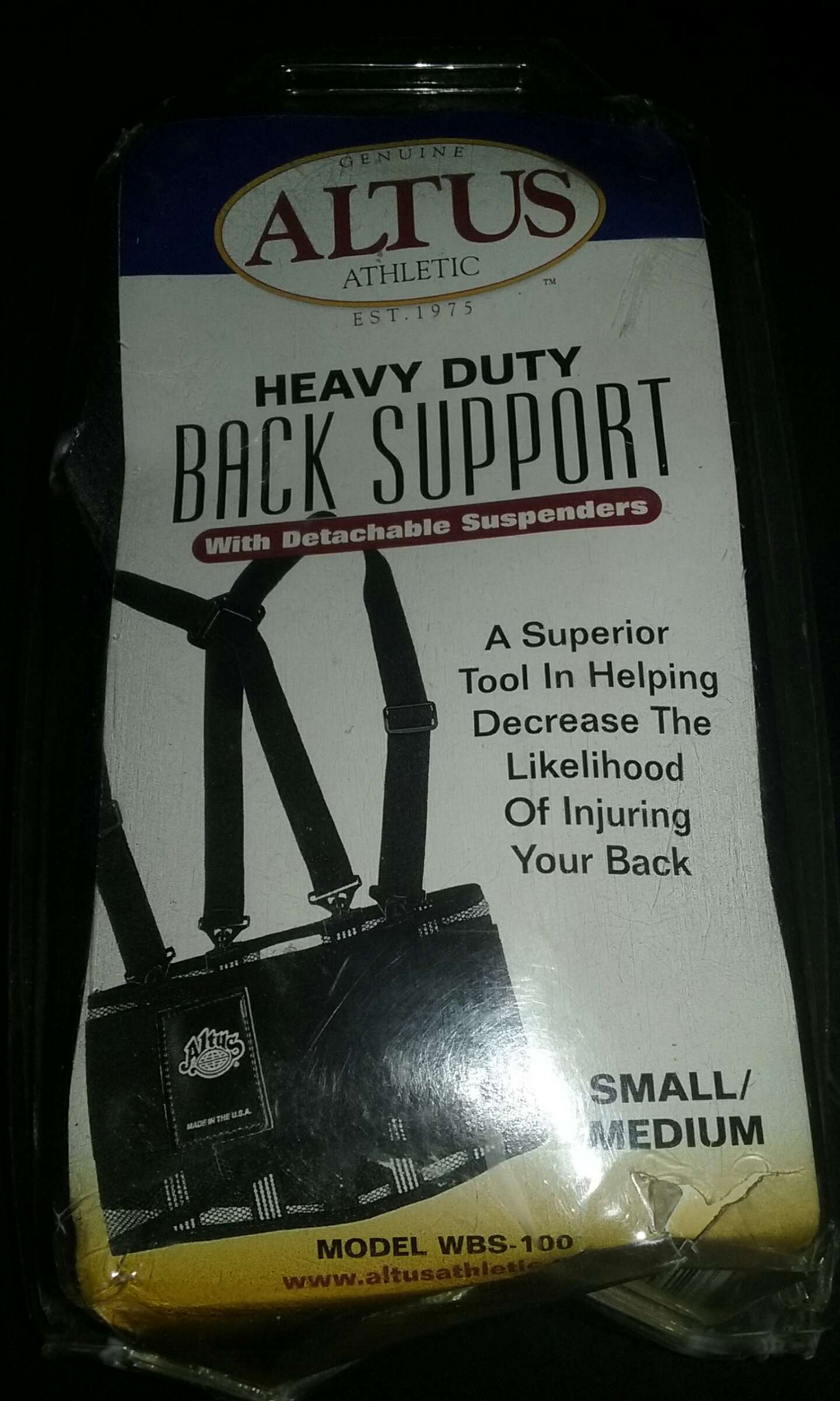 Altus Heavy Duty Back Supporter for sale in Springfield, MO 5miles