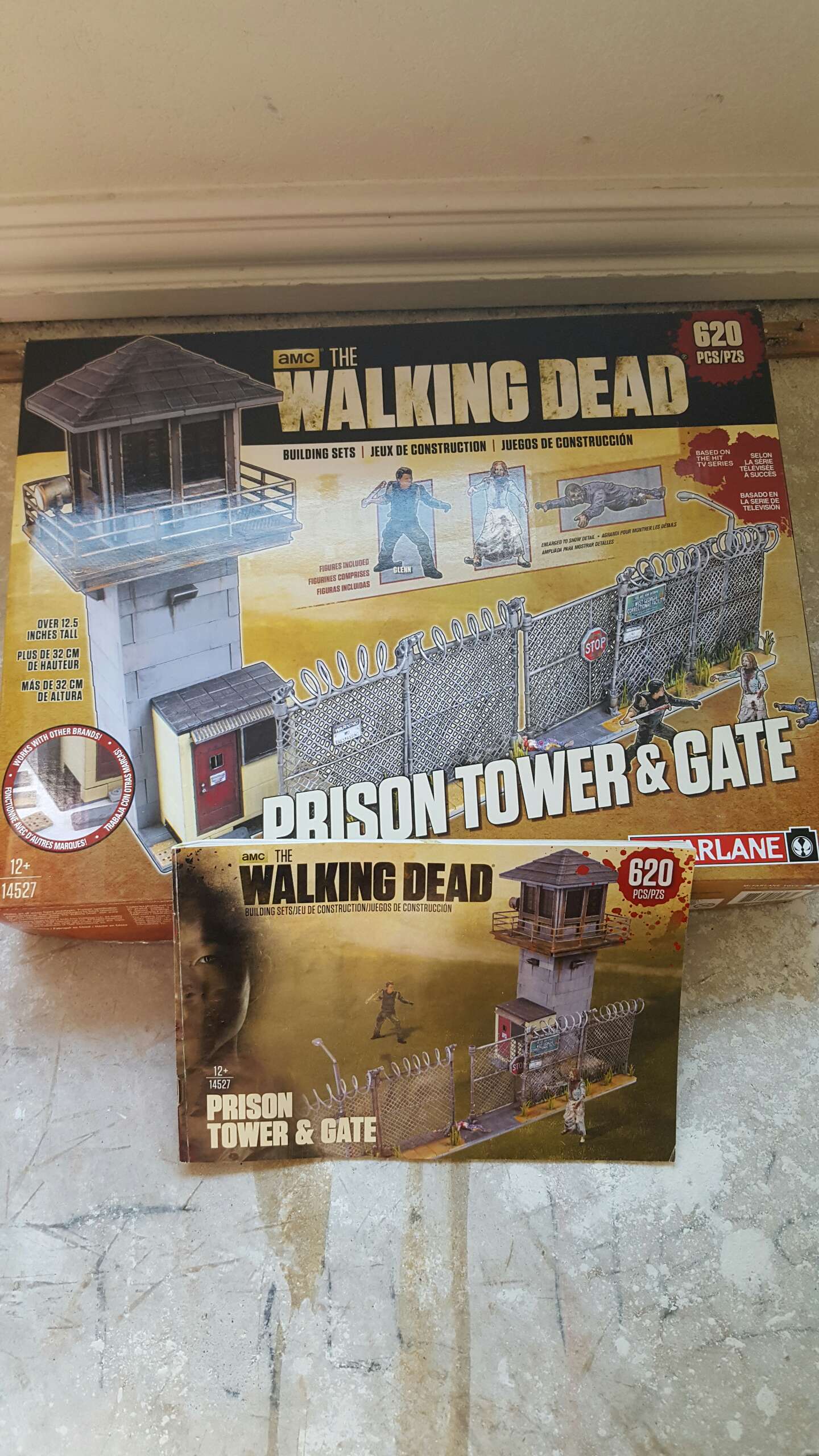 the walking dead prison tower building set